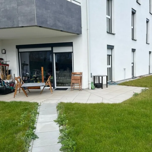 3 Zimmer und Garten, mit Kaufoption